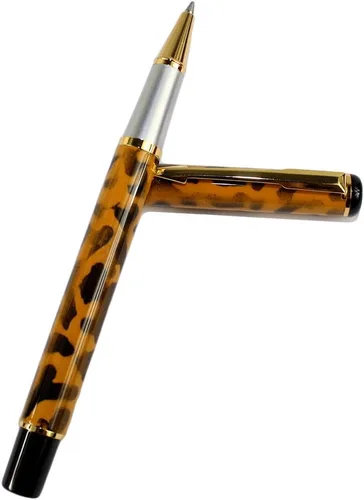 Vista 4 de Gullor Bolígrafo Slim 801 clip dorado - Macular