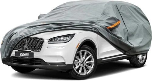 Vista 136 de Kayme Funda de Coche de Servicio Pesado Impermeable para Todo Tipo de Clima, Ajuste Personalizado para Tesla Model S, Cubierta Exterior Completa