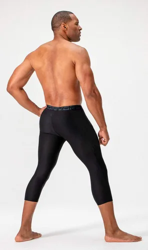 Vista 4 de DEVOPS - Mallas de compresión para hombre 34 (2 unidades) para correr capa base leggins activos