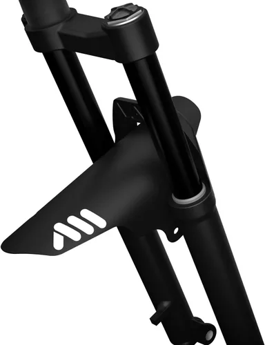 Vista 3 de Guardabarros delantero estilo All Mountain, se adapta a 26, 27.5, 29 pulgadas, tamaño grande Protección ligera y duradera: protege contra