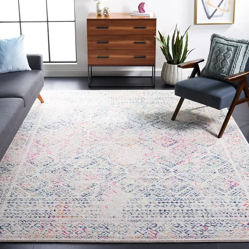Vista 33 de Safavieh - Alfombra decorativa de la colección Tulum, modelo TUL264F, estilo marroquí, bohemio y desgastado, no suelta pelusa, para sala, vestíbulo