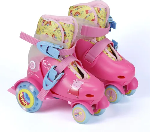 Vista 8 de Trainer Skates for Kids, Light Up LED Wheels, Adjustable