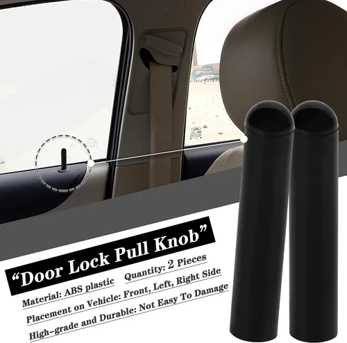 Vista 4 de 2 pines de poste de control para cerradura de puerta, D9ZZ-6621850-B para Ford Escort, Mustang, Arrowstar, Bronco II, Explorer, Econoline, F-150