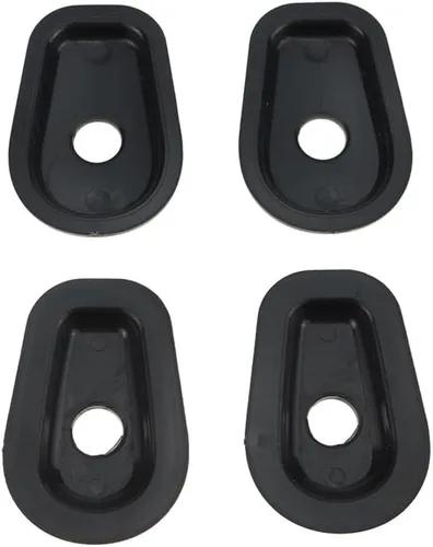 Vista 3 de Adaptador espaciador de intermitente de motocicleta negro compatible con Z650 Z900 Z1000 Z 250 300 800 S SX ER 6N 6F NINJA 250 300 400 650r 1000