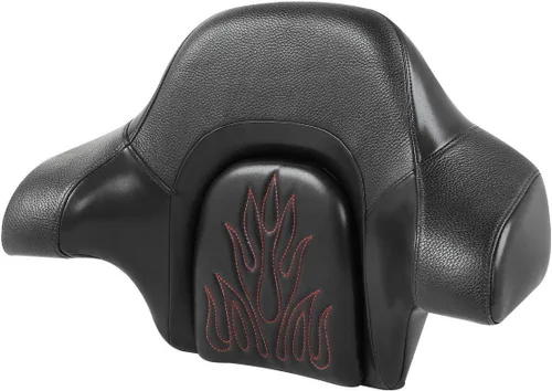 Vista 9 de C.C.Rider King Chopped Tour Pack - Almohadilla de respaldo para los modelos Harley Davidson Touring y Tri Glide 2014-2024, para modelos Road King