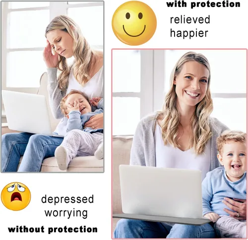Vista 6 de Almohadilla de bloqueo EMF, almohadilla de computadora con bloqueo de radiación, protege nuestro cuerpo de EMF, radiación, se adapta a laptops