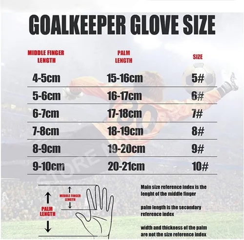 Vista 2 de PLbSe Guantes de entrenamiento de portero de fútbol, agarre fuerte, antideslizantes y transpirables para adultos y niños (blanco gris, 10)