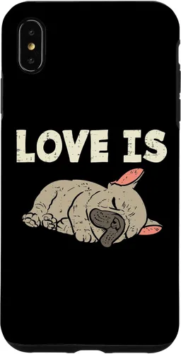 Vista 11 de Love is French Bulldog - Funda de regalo para iPhone 17