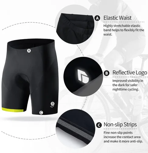 Vista 5 de Men's Cycling Jerseys Short Sleeve MTB Mountain Bike Jersey Honeycomb Breathable Mesh with 3 Pockets