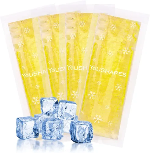 Vista 12 de YOUSHARES Bolsas de hielo para diabetes para bolsa de viaje con aislamiento de medicamentos, bolsas de hielo aprobadas por la TSA para estuche de 2