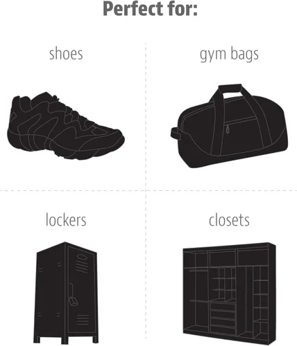 Vista 33 de Sof Sole Sneaker Balls - Bolas desodorizantes para zapatos, bolsas de gimnasio y casilleros, 1 par, Soccer