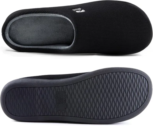 Vista 2 de RockDove - Pantuflas para mujer originales con espuma viscoelástica y dos tonos