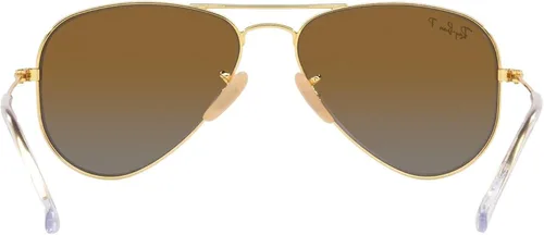 Vista 7 de Ray-Ban Rj9506s - Lentes de sol de aviador de metal para niños