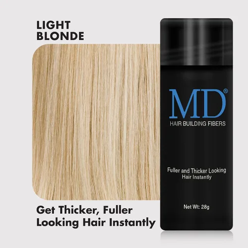 Vista 2 de MD Ultimate - Fibra para engrosar el cabello (rubio claro)