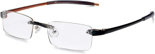 Vista 15 de Visualites Gafas de lectura ligeras sin montura para hombres y mujeres - Modelo - VIS 1 Rosa