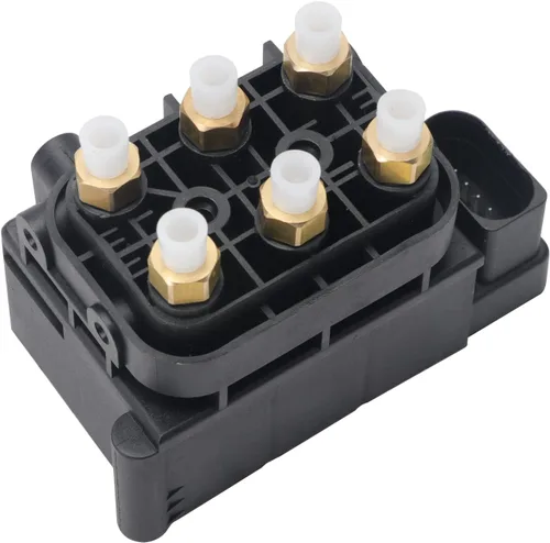 Vista 3 de SHOWSEN Bloque de válvula electromagnética del compresor de la suspensión del aire 68087233AA compatible con Jeep Grand Cherokee 2011-2017