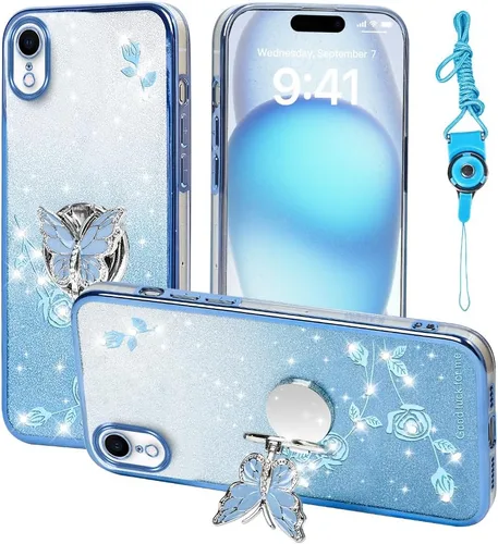 Vista 18 de para Apple iPhone 6 (12 cm) Funda para teléfono, para iPhone 6S Funda para teléfono móvil para mujeres y niñas, Funda protectora de TPU con diseño