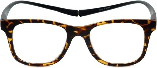 Vista 2 de Magz Chelsea Cateye - Lentes de lectura con filtro de luz azul, para lectura de computadora, hombres y mujeres, para colgar en el cuello, cierre