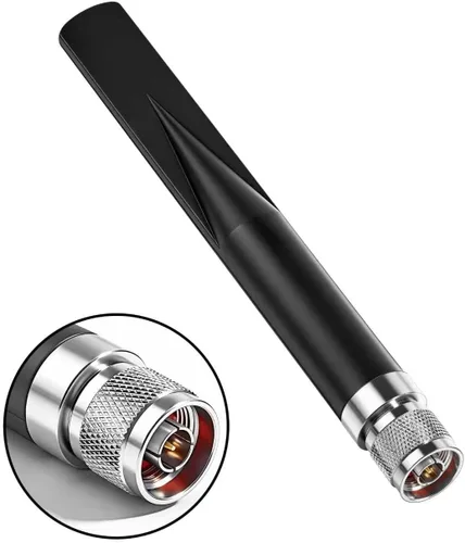 Vista 3 de Omni Meshtastic - Antena Lora de 915 MHz con conector N macho y cable adaptador IPEX/u.fl para aplicaciones LoRa HaLow Meshtastic