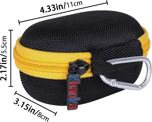 Vista 3 de khanka Reemplazo de carcasa rígida para noxgear 1.38 oz/DEWALT Jobsite (DCR008) Altavoz Bluetooth recargable USB-C (solo funda)