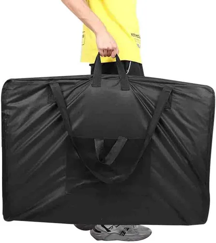 Vista 2 de Bolsa de transporte para mesa de masaje, bolsa de hombro de lona universal para mesas de spa, accesorios de 39.4 * 27.6 in