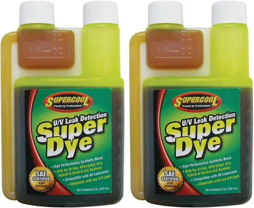Vista 4 de TSI Supercool Super Dye amarillo certificado SAE 33003, 1 oz (4 vehículos de los tratamientos)