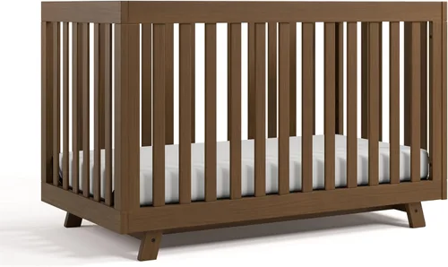 Vista 19 de Storkcraft Beckett 3 en 1 Cuna Convertible (Driftwood) – Certificado GREENGUARD Gold, Se Ajusta a Colchón de Cuna Estándar, Se Convierte en Cama