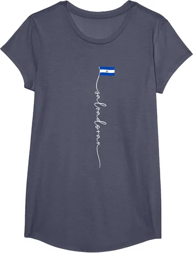 Vista 16 de Camiseta con la bandera salvadoreña de El Salvador