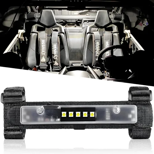 Vista 12 de Nibright UTV - Luz interior de cúpula para UTV, accesorios universales para UTV, Polaris RZR Ranger Can-Am Defender, ATV, camión, automóvil
