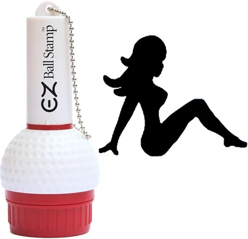 Vista 23 de EZBallStamp - Marcador para pelotas de golf (taza de cerveza negra)