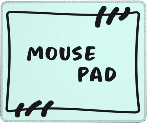 Vista 38 de 7.9”x9.5” Funny Non Slip Mouse Pad Cute Mousepad Office Desk Accessories for Computer Laptop Gamer Animal Dinner