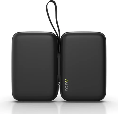 Vista 3 de AGOZ Funda de juego de cartas compatible con tarjetas de juego, soporte resistente al agua con correa de muñeca, funda de transporte para tarjetas