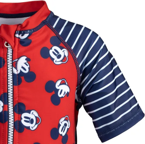 Vista 7 de Disney Mickey Mouse - Traje de baño con cremallera para recién nacidos a niños pequeños