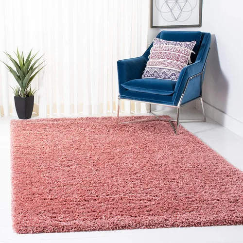 Vista 16 de SAFAVIEH Venus Shag Collection - Alfombra decorativa, 2 pies 2 pulgadas x 4 pies, color azul, diseño sólido, no desprende pelusa y de fácil cuidado