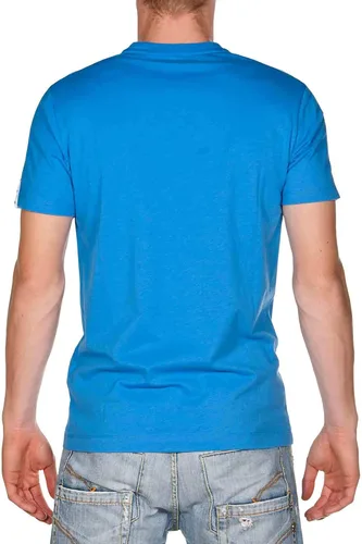 Vista 4 de Arena Camiseta de rayas para hombre, Royal - Blanco (EE.UU.), L