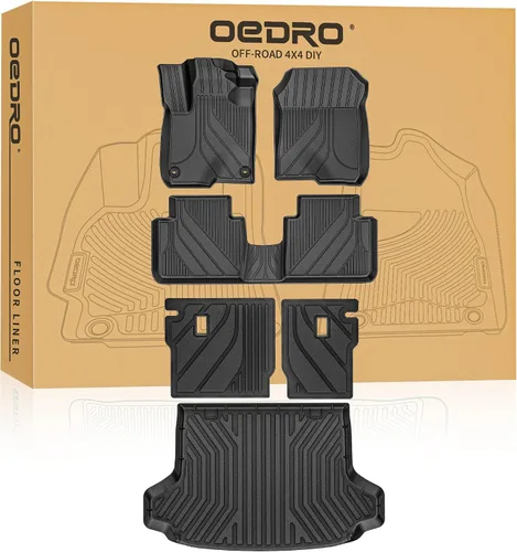 Vista 11 de OEDRO Alfombrillas aptas para Honda Odyssey 2011-2017