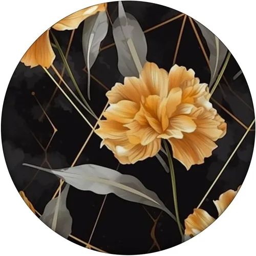 Vista 3 de Elegant Marigold Flower PopSockets Adhesive PopGrip