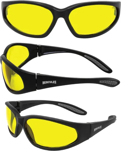 Vista 8 de Global Vision Gafas Hercules Gafas de seguridad Amarillo