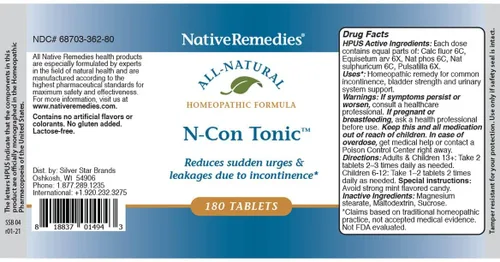Vista 5 de NativeRemedies® N-Con Tonic™