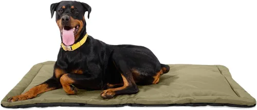 Vista 21 de K9 Ballistics Almohadilla Resistente Ripstop para Jaula de Perro - Alfombra Duradera y Lavable a Máquina para Perrera y Viaje para Cachorros