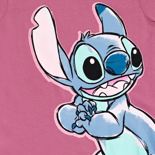 Vista 5 de Disney Lilo & Stitch - Conjunto de camiseta y leggings para niñas pequeñas y grandes