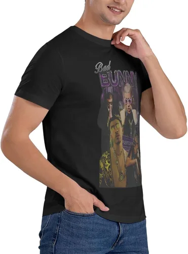 Vista 4 de Bad Bunny Camiseta Me Porto Bonito Reggaeton Estilo Vintage Unisex