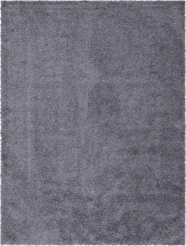 Vista 354 de Unique Loom Colección Davos Shag - Alfombra Lino
