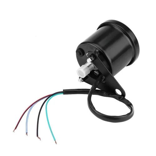 Vista 9 de Keenso 2.6 "Velocímetro universal para motocicleta, tacómetro LED, medidor de nivel de aceite