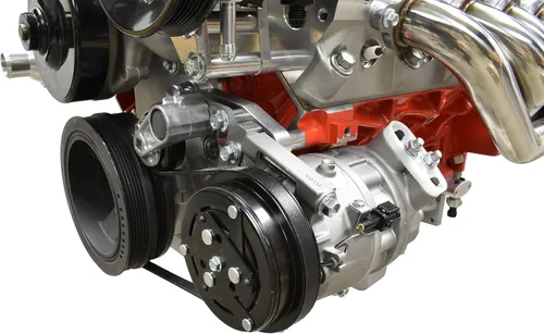Vista 5 de ICT Billet LS Camaro - Soporte de CA para OEM Nissan 350Z AC Compresor LS1