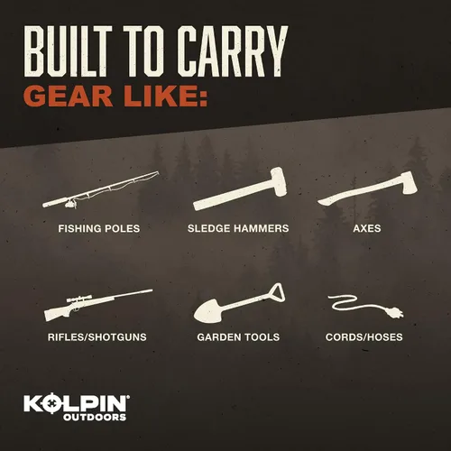 Vista 3 de Kolpin 21551 Black Double Rhino Grip, paquete de 2