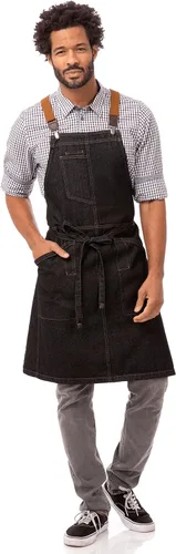 Vista 7 de Chef Works Unisex Berkeley Bib Apron