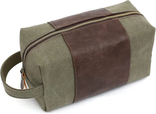 Vista 3 de Regalos de padrinos de boda para boda, bolsas de aseo personalizadas para hombres, organizador de cosméticos grabado, regalo único personalizado