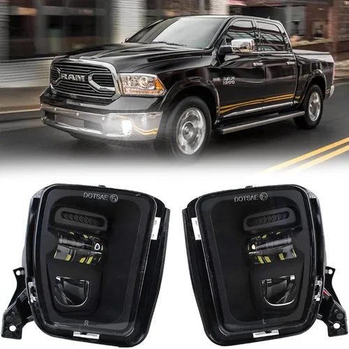 Vista 8 de Nueva Versión Luces Antiniebla LED para 2002-2008 Dodge Ram 1500, 2003-2009 Dodge Ram 2500/3500, para 2002 2003 2004 2005 2006 2007 2008 2009 Dodge