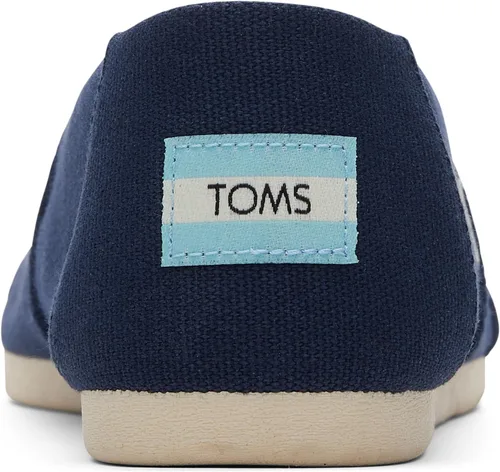 Vista 5 de TOMS Lona Alpargata plana para mujer